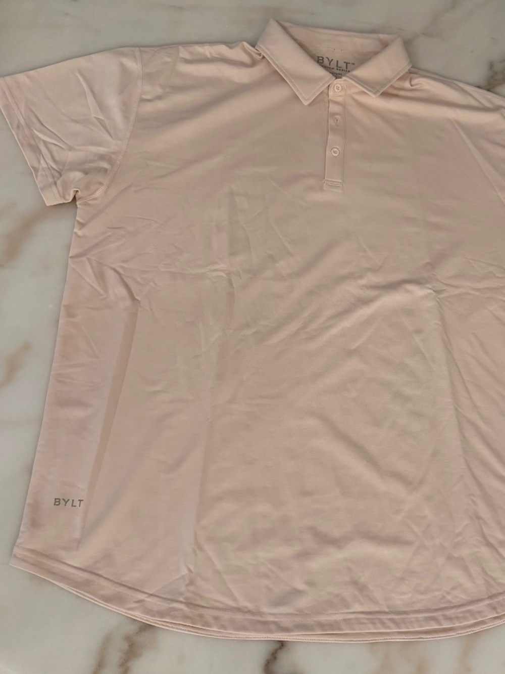 Bylt / XXL / Solid pink Signature Polo